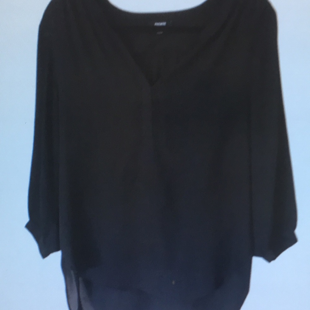 Premise Black Dolman Sleeve Blouse